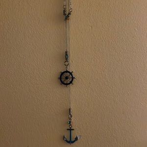 Beautiful sailing necklace!
